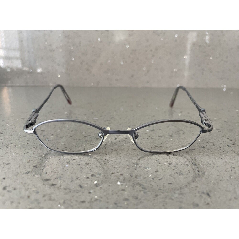 Barbie Eyewear B330 42-16-120 Metal Full Rim Eyeglasses Frames ONLY Misty Blue
